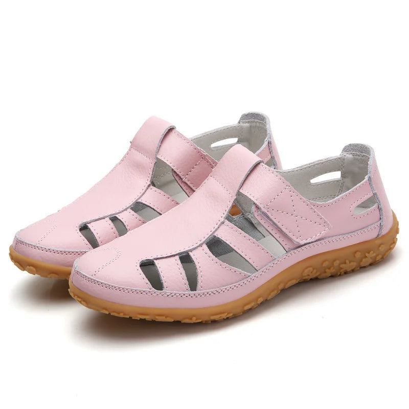 Wearclo | Women's Orthopedic Sandals with Cut-out Design