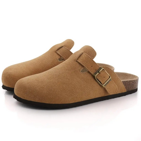 Wearclo | Women's Orthopedic Slippers with Buckle