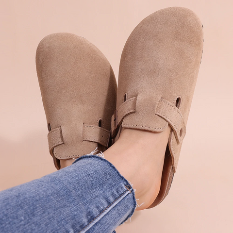 Wearclo | Women's Orthopedic Slippers with Buckle