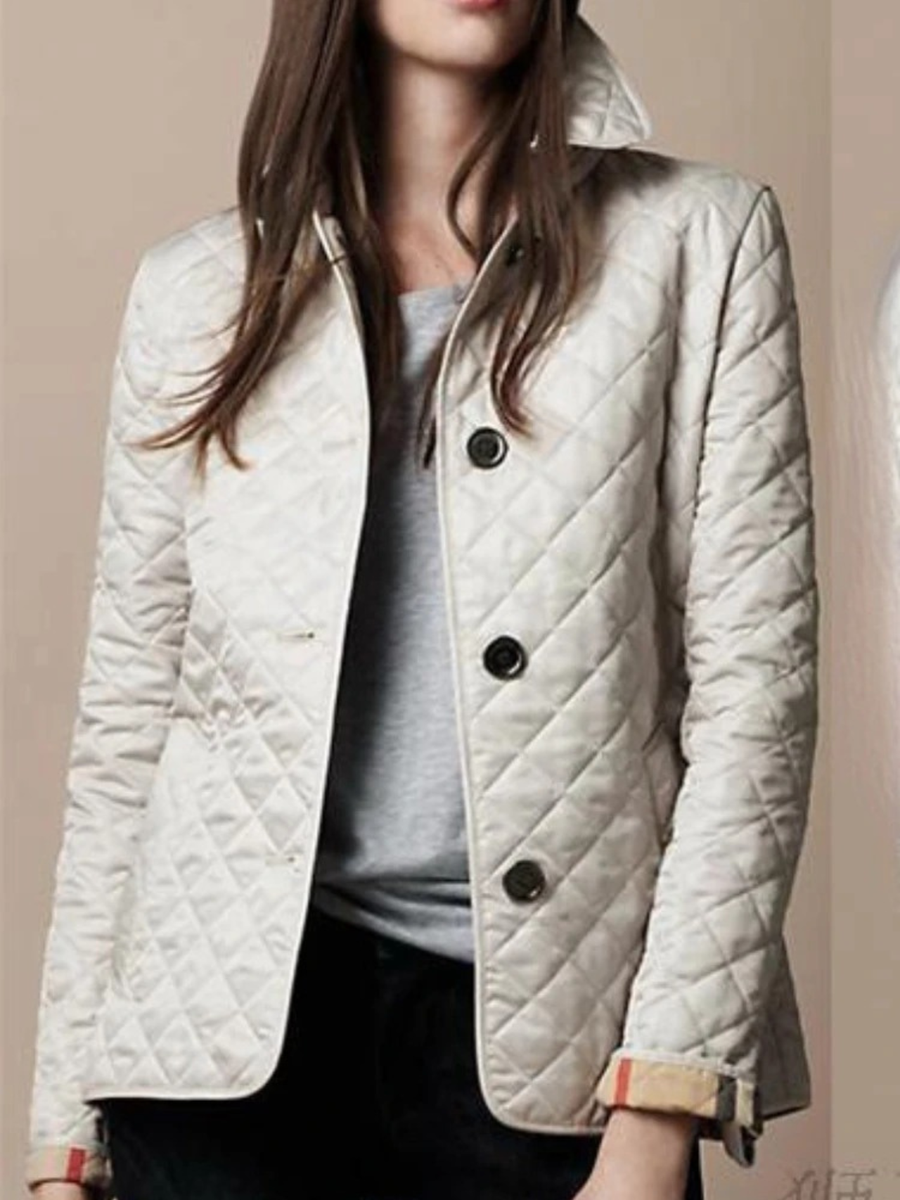 Wearclo | Women's Quilted Jacket with Collar