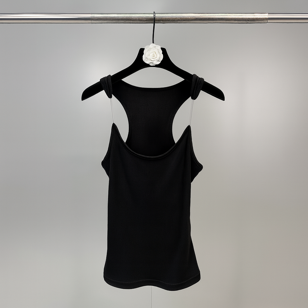 Wearclo | Women's Ribbed Racerback Tank Top