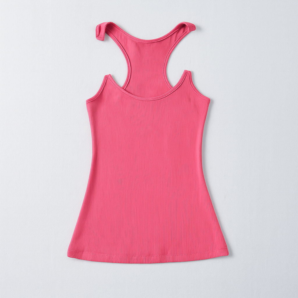 Wearclo | Women's Ribbed Racerback Tank Top