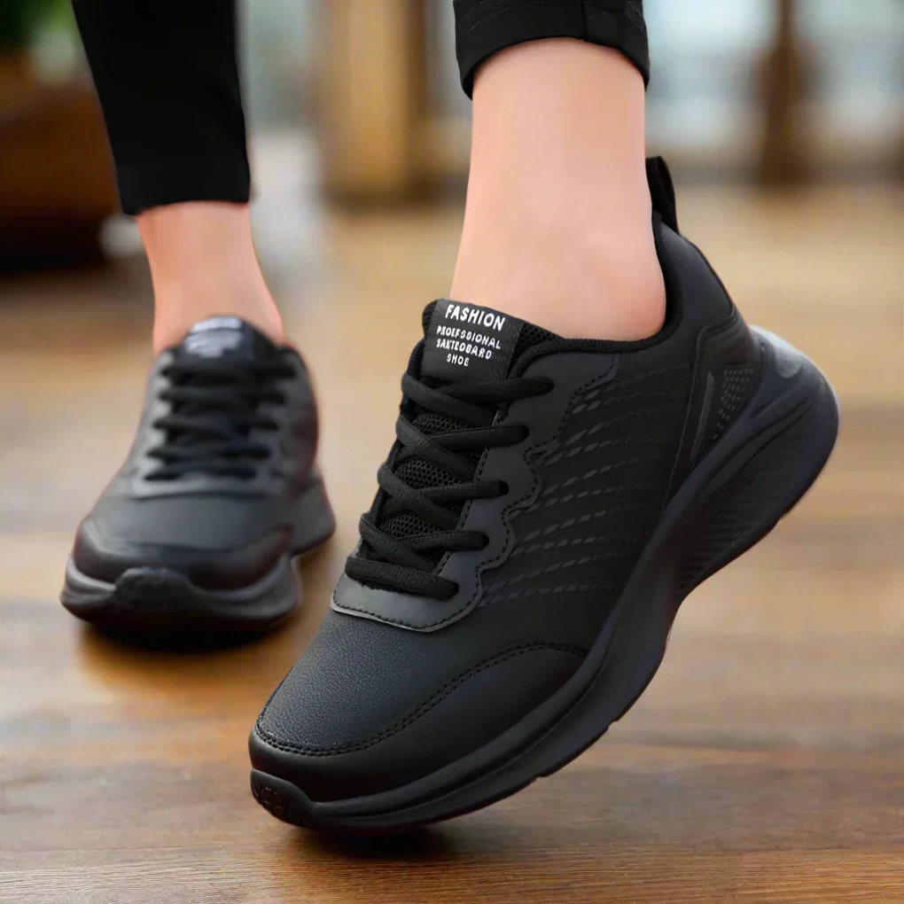 Wearclo | Women's Slip-Resistant Athletic Shoes with Lace-Up Closure