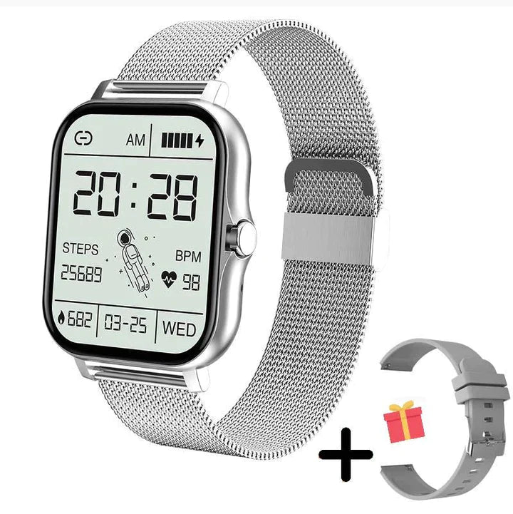 Wearclo | Women's Smartwatch with Health Tracking and Mesh Strap