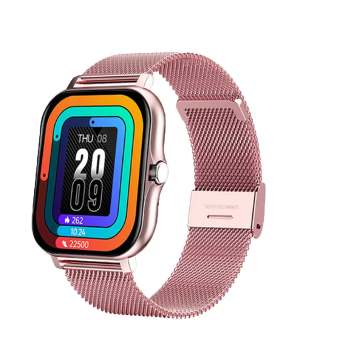 Wearclo | Women's Smartwatch with Health Tracking and Mesh Strap