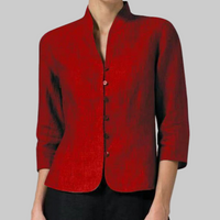 Women's Elegant Stand Collar Blouse