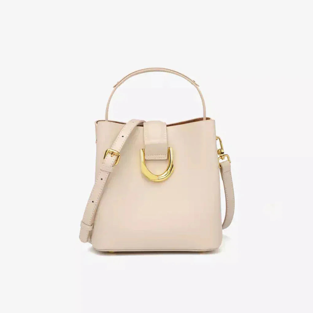 Wearclo | Women's Structured Bucket Handbag