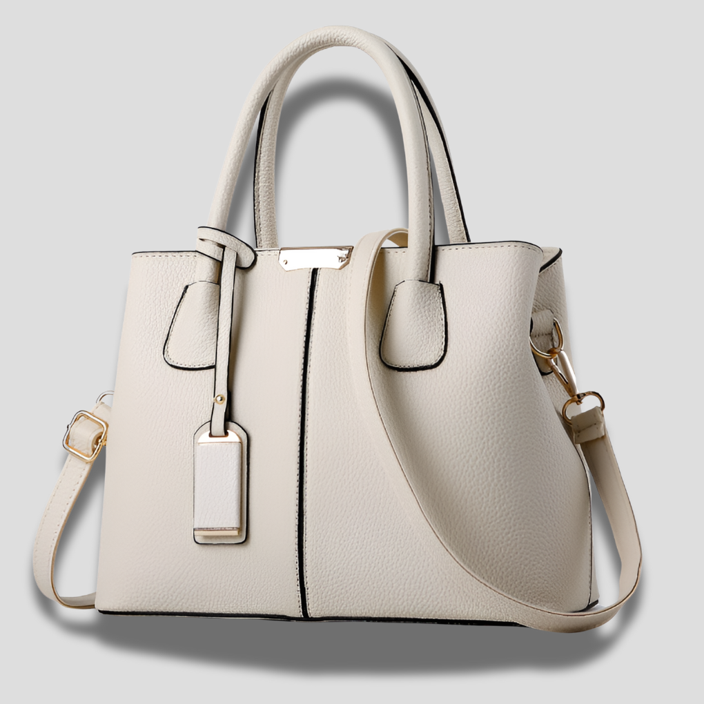 Wearclo | Women's Structured Tote Bag with Top Handles