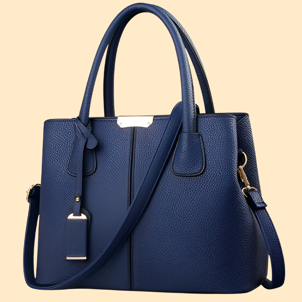 Wearclo | Women's Structured Tote Bag with Top Handles