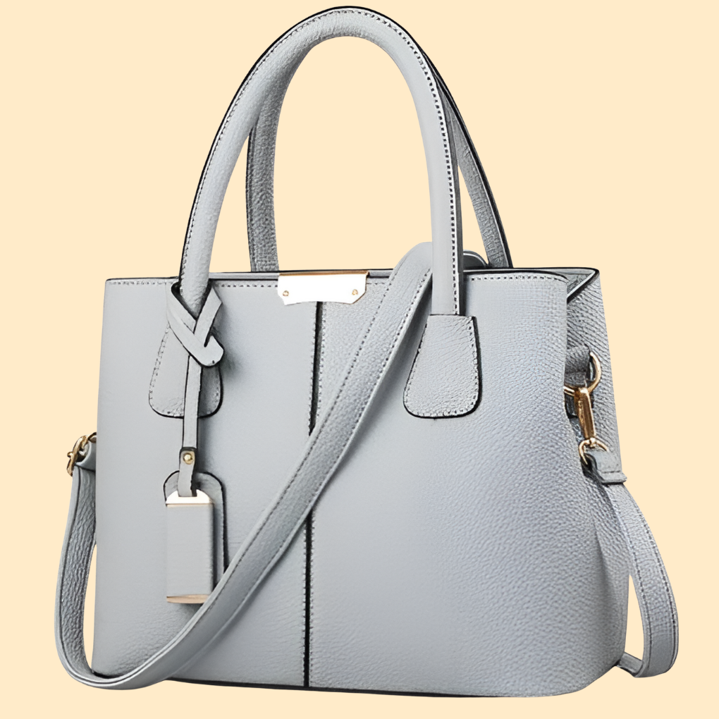 Wearclo | Women's Structured Tote Bag with Top Handles