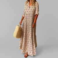 Wearclo | Flowy Tiered Maxi Dress