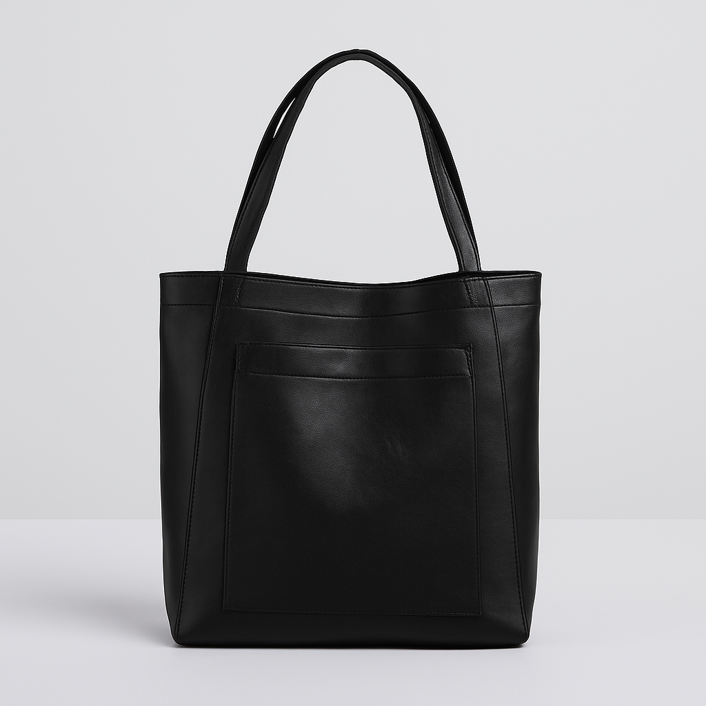 Wearclo | Women's Tote Shoulder Bag with Exterior Pocket