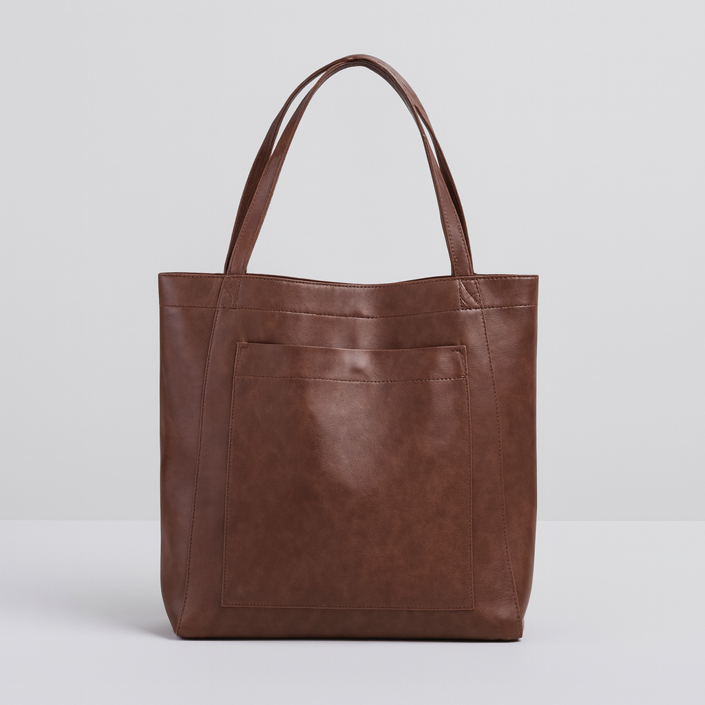Wearclo | Women's Tote Shoulder Bag with Exterior Pocket