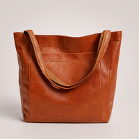 Wearclo | Women's Tote Shoulder Bag with Exterior Pocket