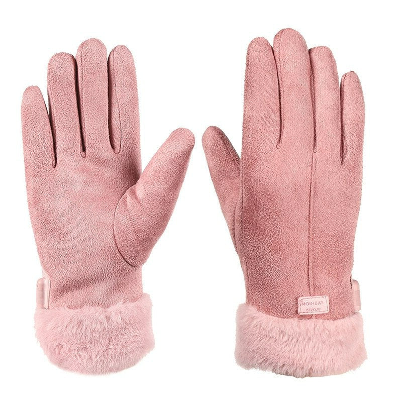 Wearclo | Women's Touchscreen Warm Winter Gloves