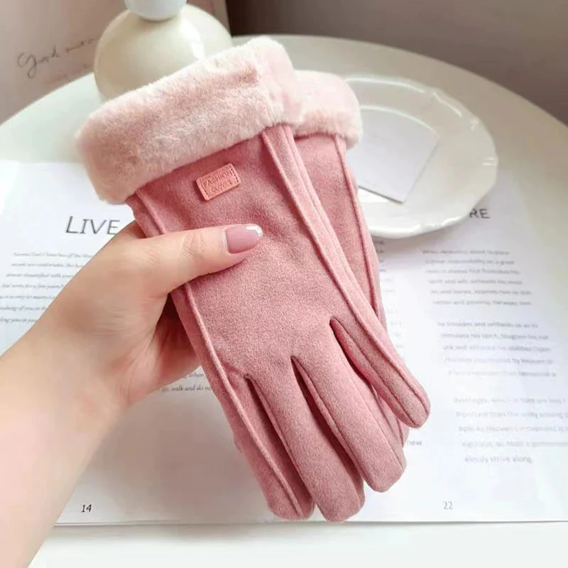 Wearclo | Women's Touchscreen Warm Winter Gloves