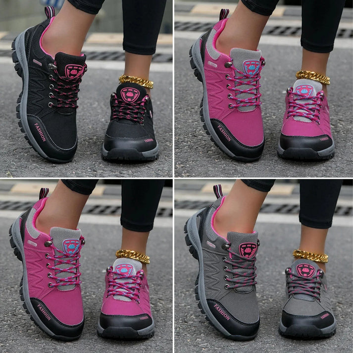 Wearclo | Women's Waterproof Hiking Shoes with Arch Support