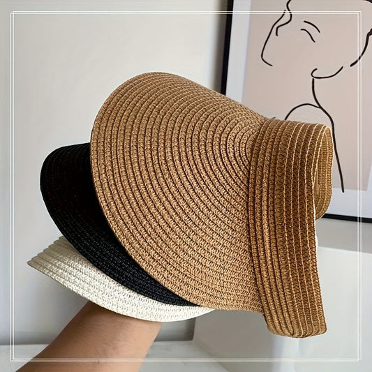 Wearclo | Women's Wide Brim Sun Visor Hat