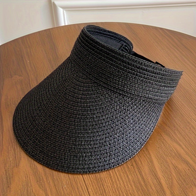 Wearclo | Women's Wide Brim Sun Visor Hat