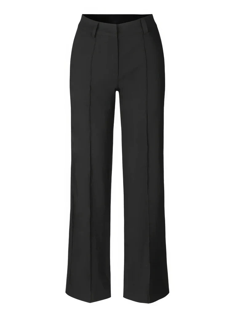 Wearclo | Women's Wide Leg Trousers with Stitch Detail