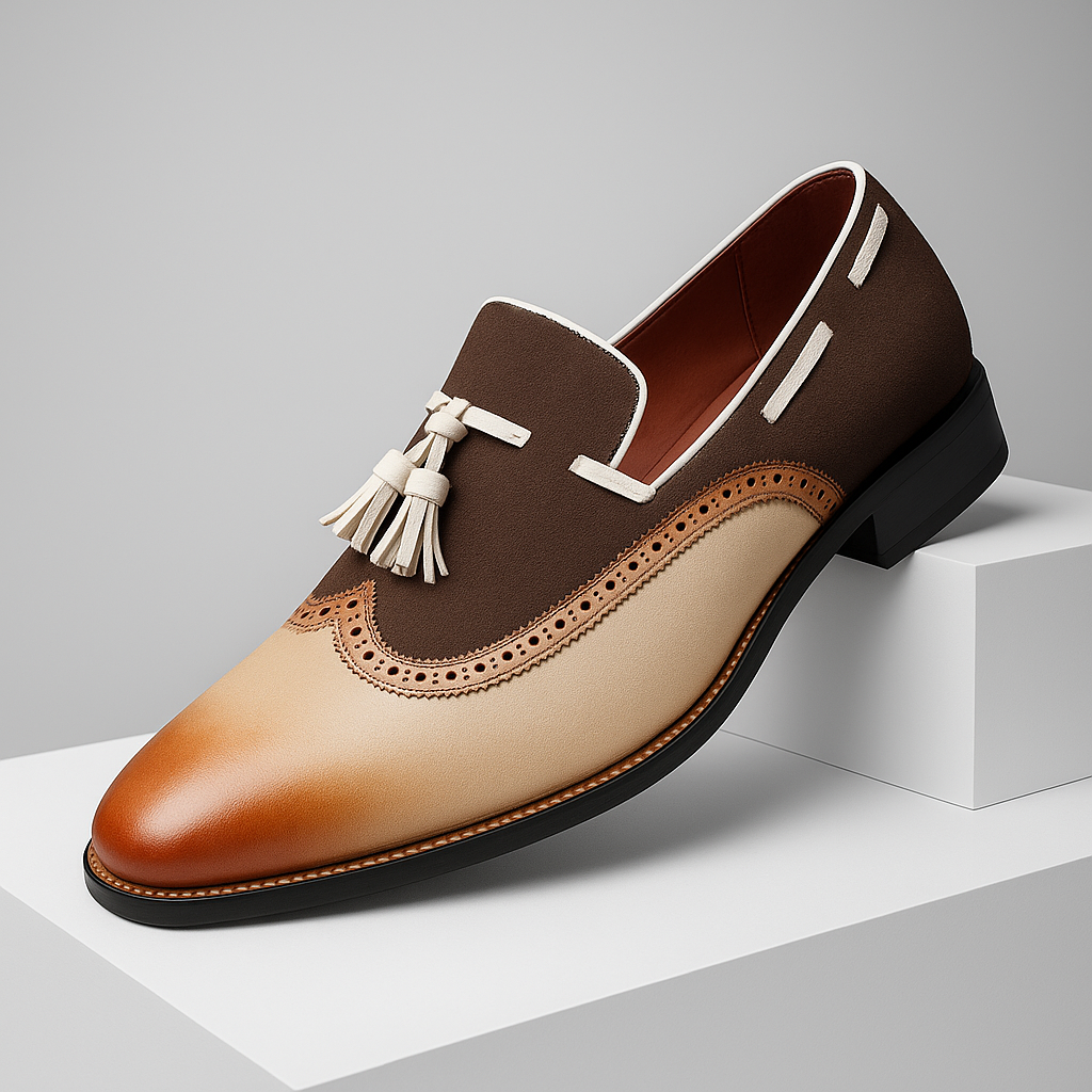 Image of Wes | Men's Tassel Slip-On Dress Shoes