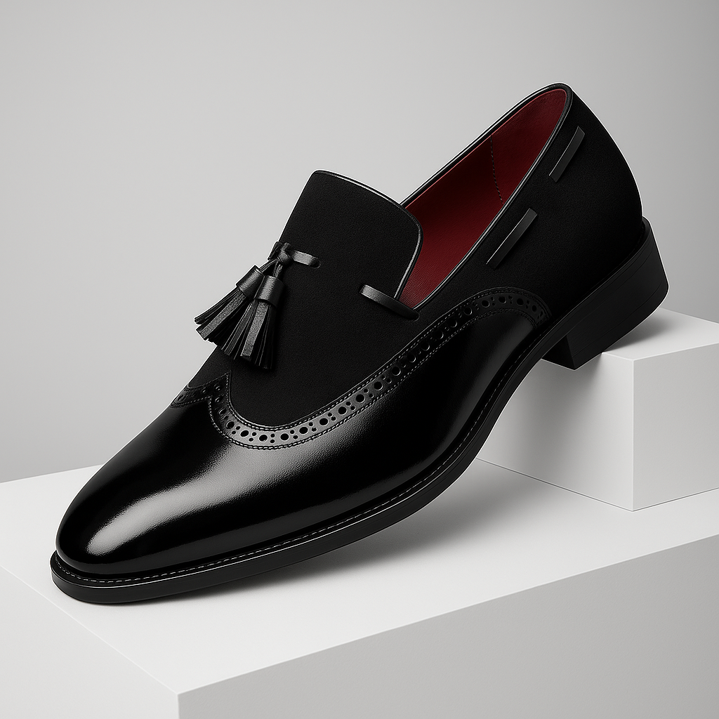 Image of Wes | Men's Tassel Slip-On Dress Shoes