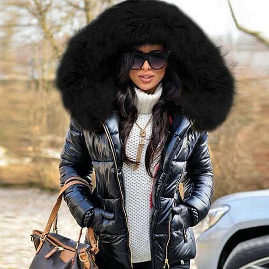 Winter Coat - Down Jacket with Warm Hood
