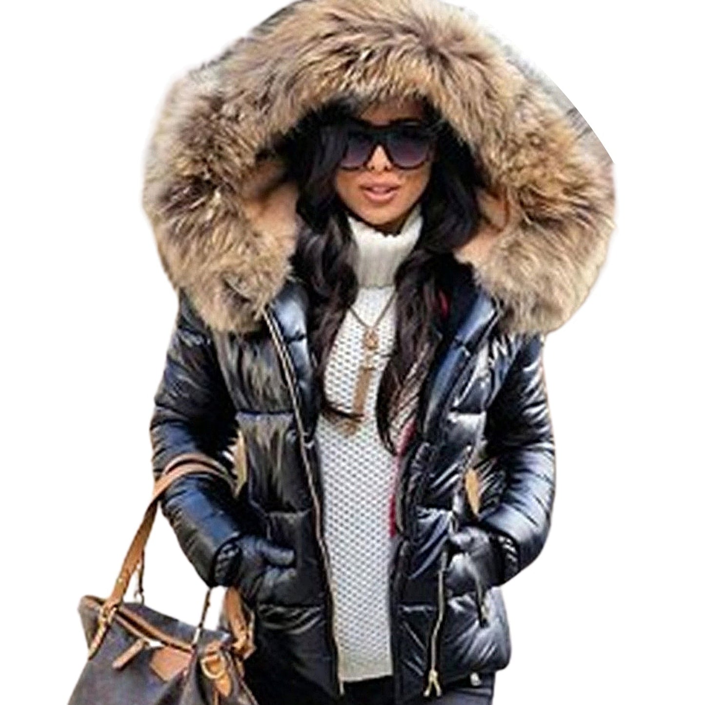 Winter Coat - Down Jacket with Warm Hood