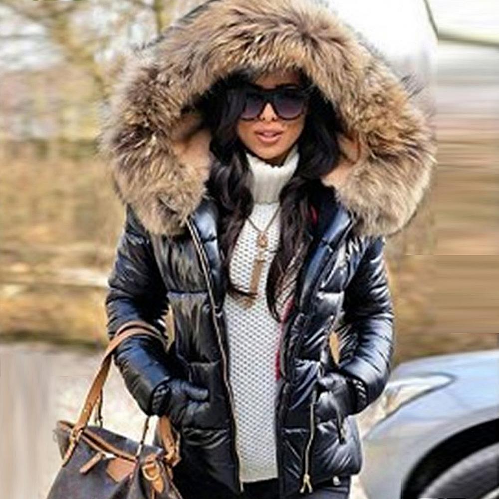 Winter Coat - Down Jacket with Warm Hood