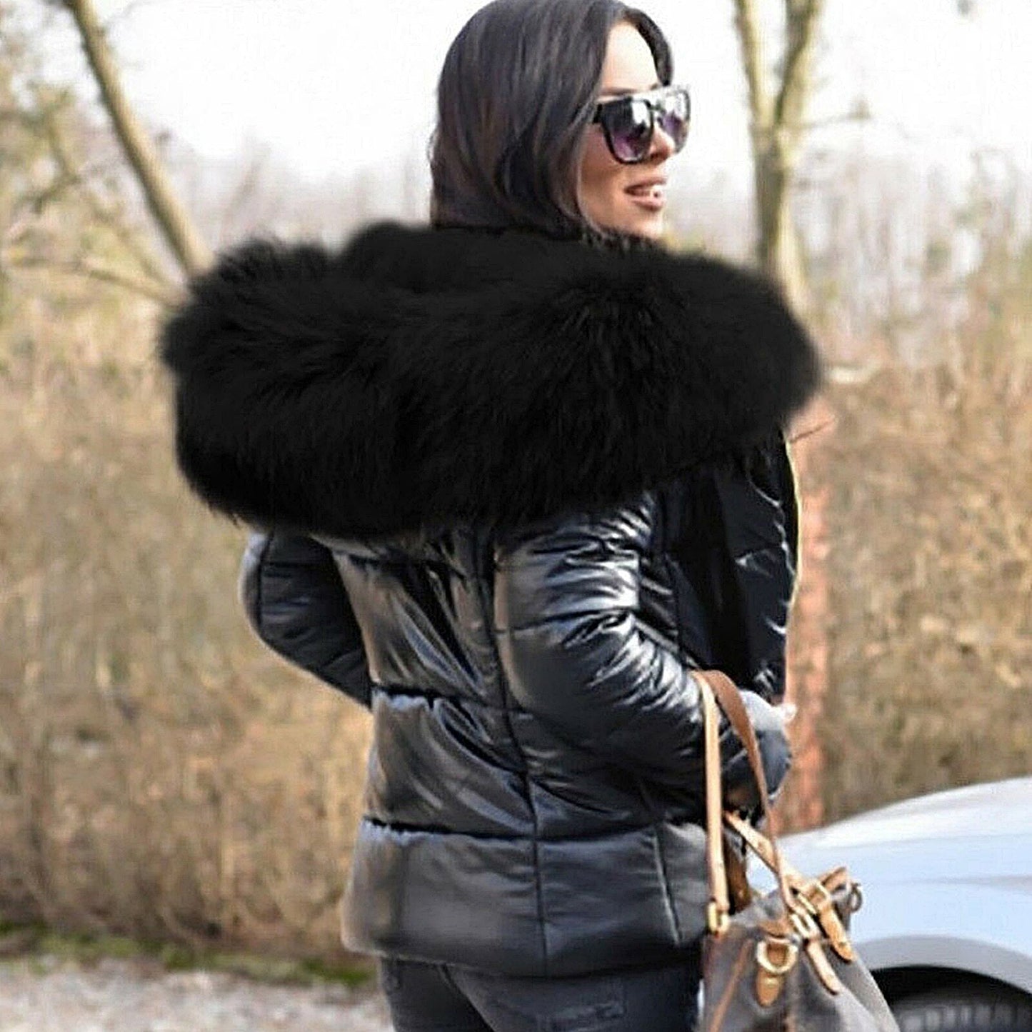 Winter Coat - Down Jacket with Warm Hood