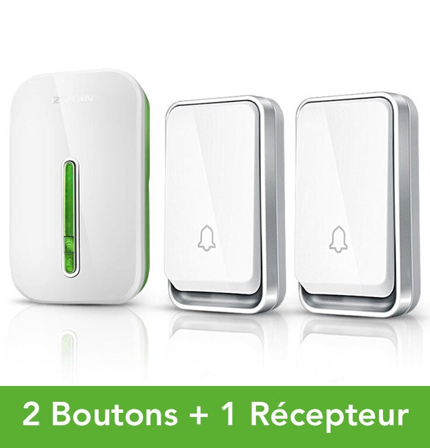 Wireless Battery-Free Waterproof Doorbell RingSafe™