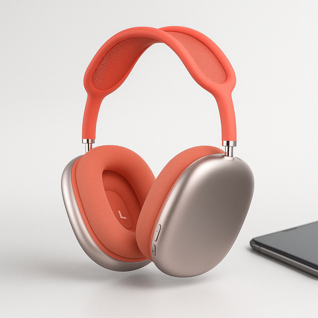 Wireless Bluetooth Headphones with Active Noise Cancellation – Comfortable and High Quality