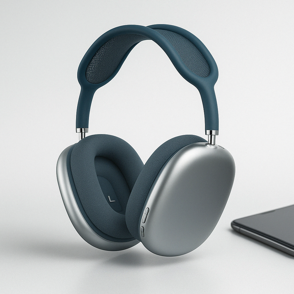 Wireless Bluetooth Headphones with Active Noise Cancellation – Comfortable and High Quality
