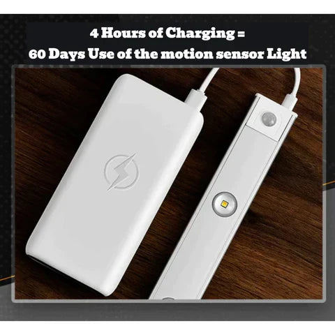 Wireless LED Lamp with Motion Sensor and Dimmable Light Color