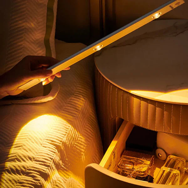 Wireless LED Lamp with Motion Sensor and Dimmable Light Color