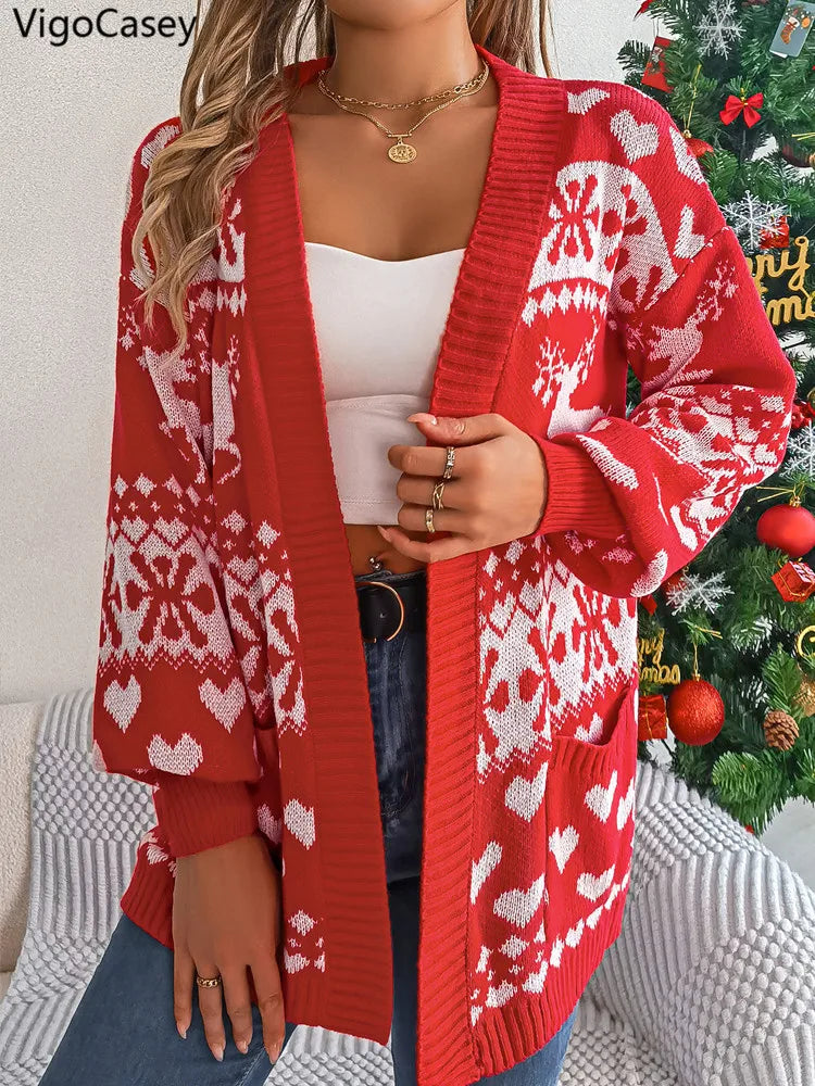 Women's Christmas Cardigan