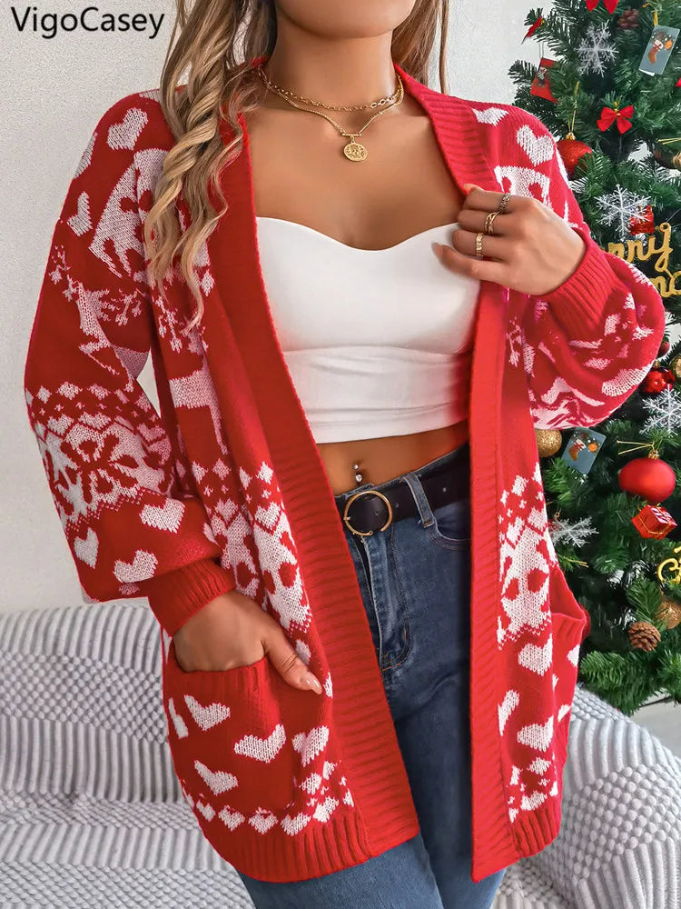 Women's Christmas Cardigan
