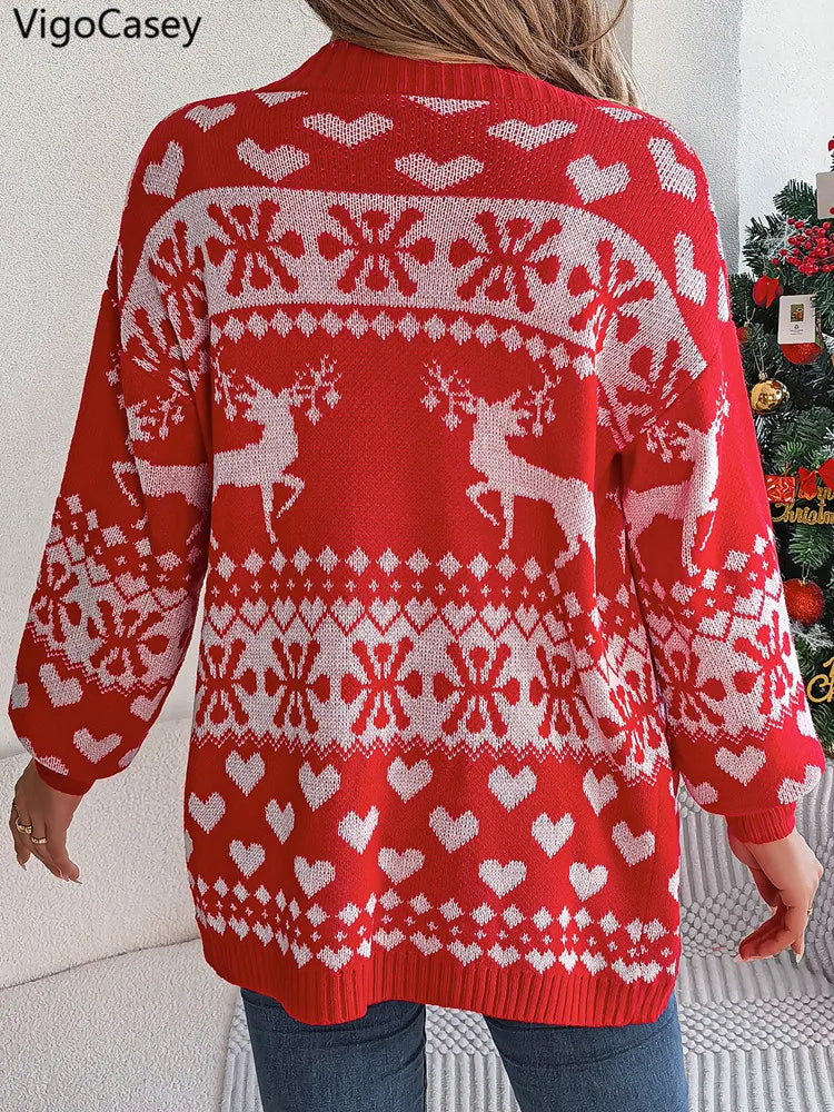 Women's Christmas Cardigan