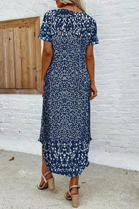 Women's Elegant Floral Maxi Dress