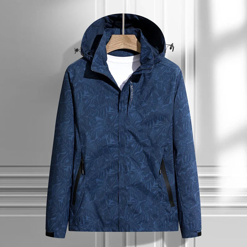 Women's Everyday Waterproof Zip-Up Hooded Jacket