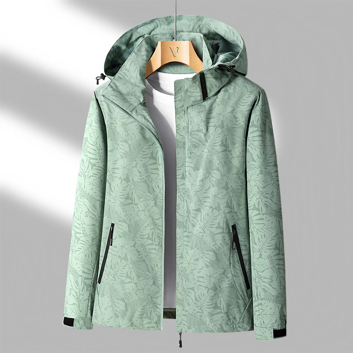 Women's Everyday Waterproof Zip-Up Hooded Jacket
