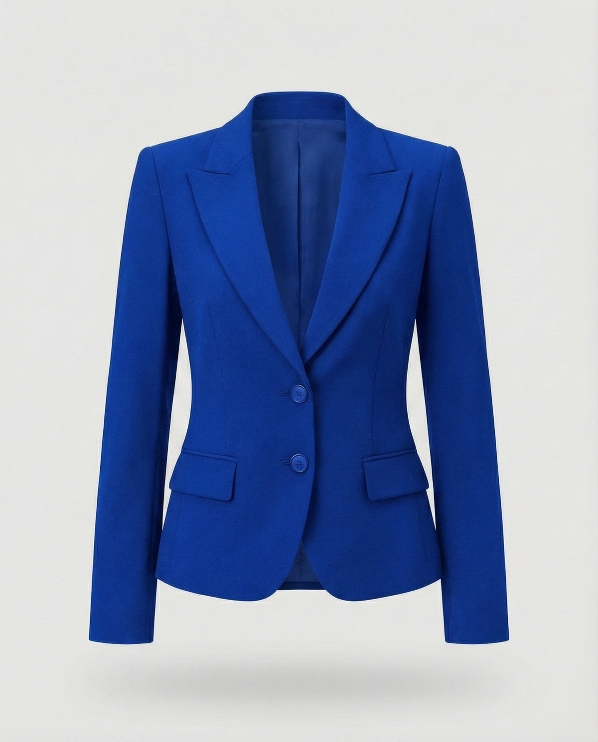 Women's Fitted Peplum Business Blazer