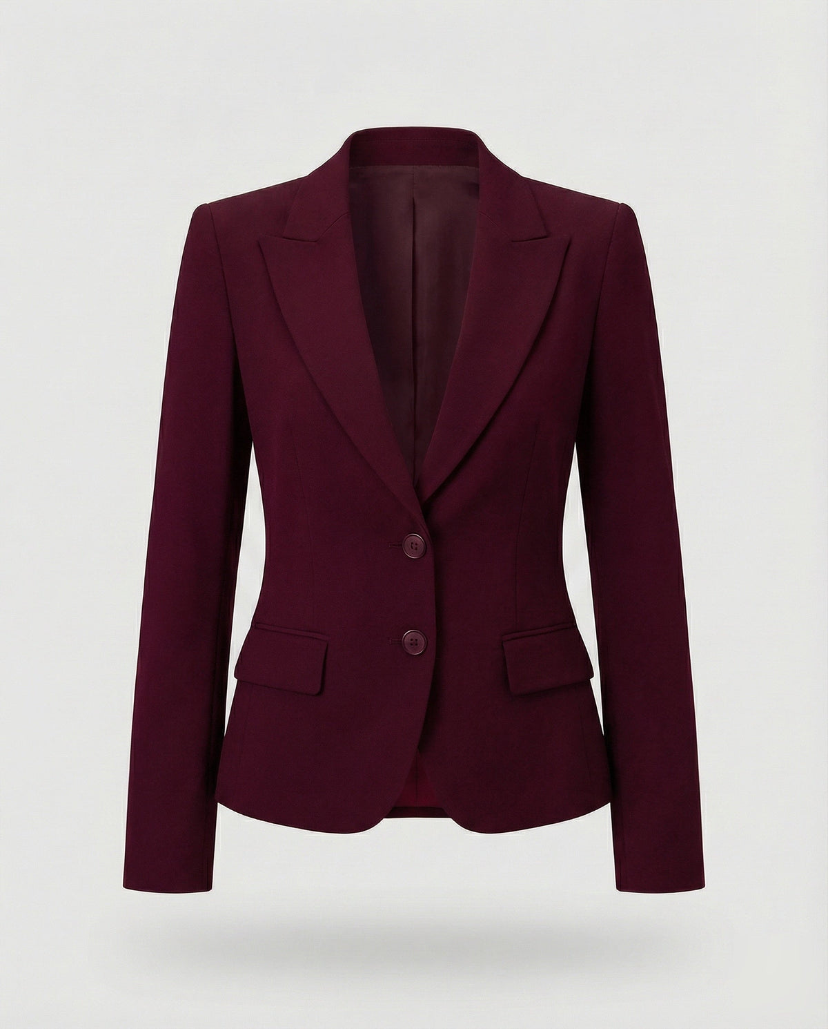 Women's Fitted Peplum Business Blazer