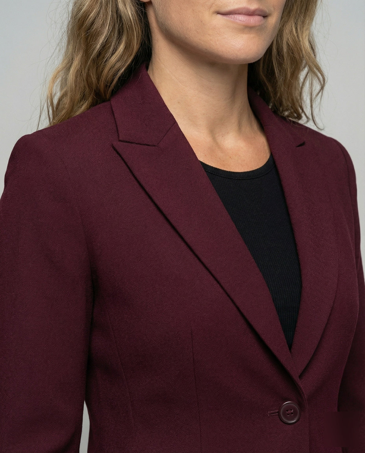 Women's Fitted Peplum Business Blazer