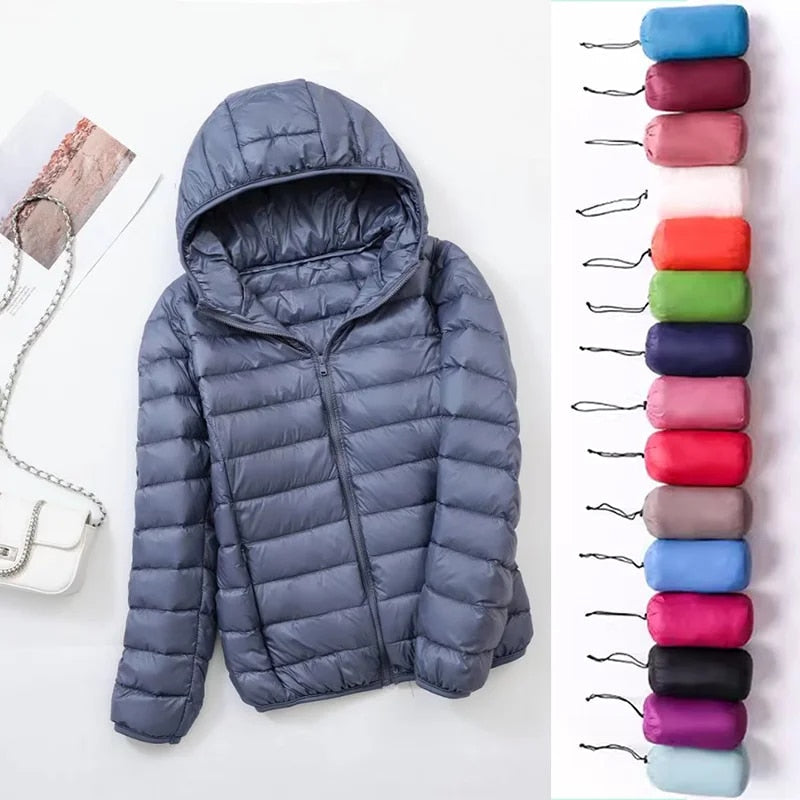 Women's Fitted Reversible Down Jacket