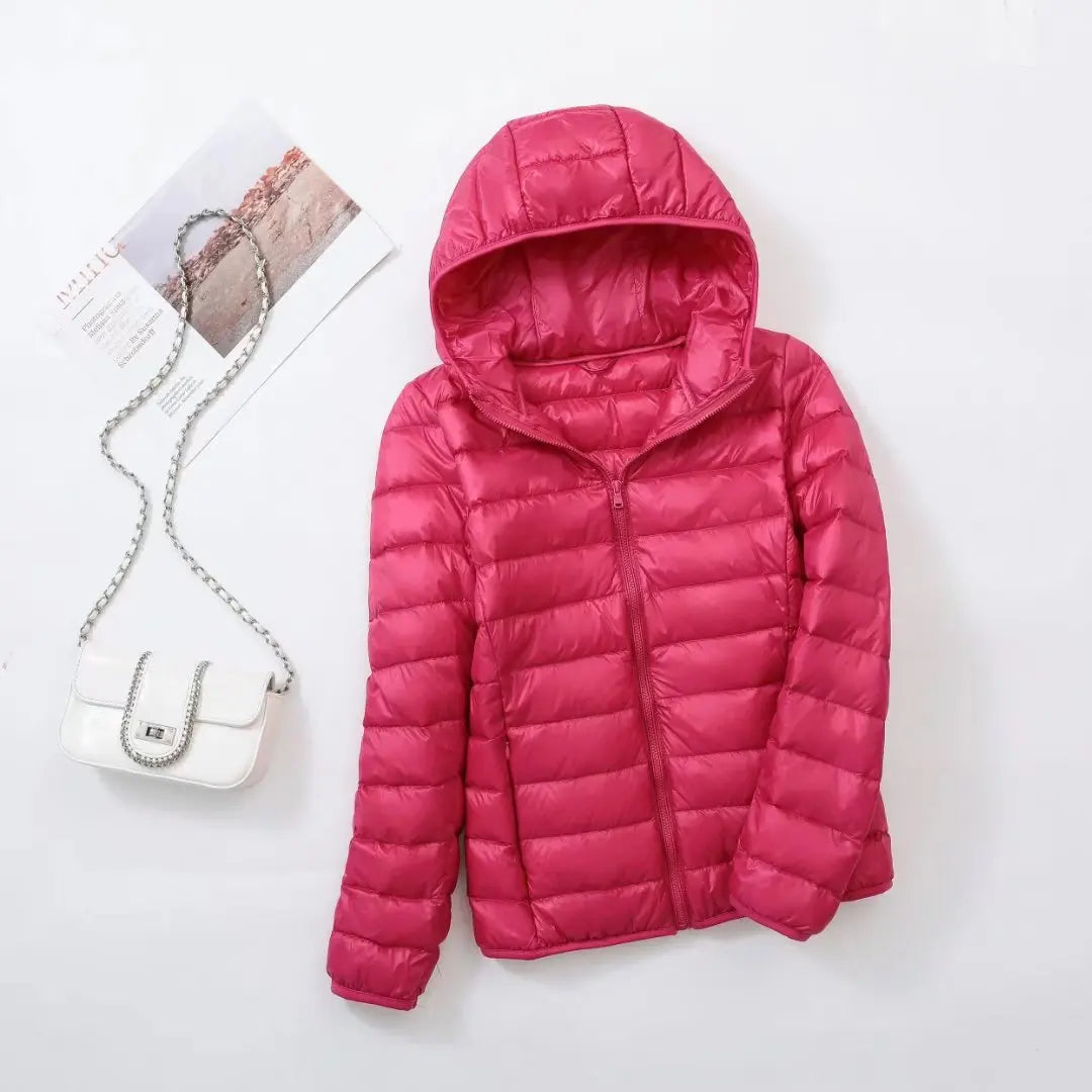 Women's Fitted Reversible Down Jacket