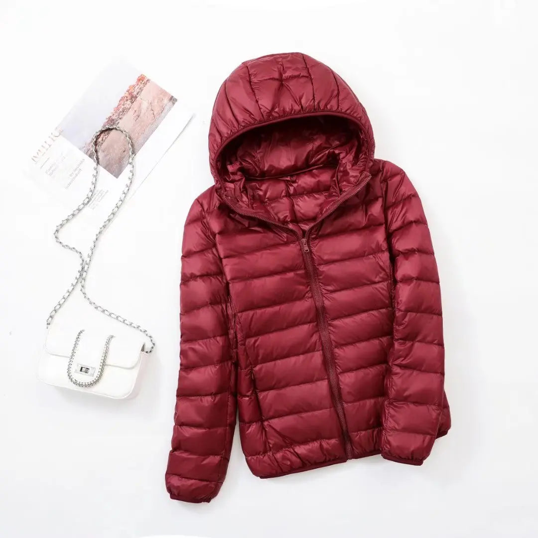 Women's Fitted Reversible Down Jacket
