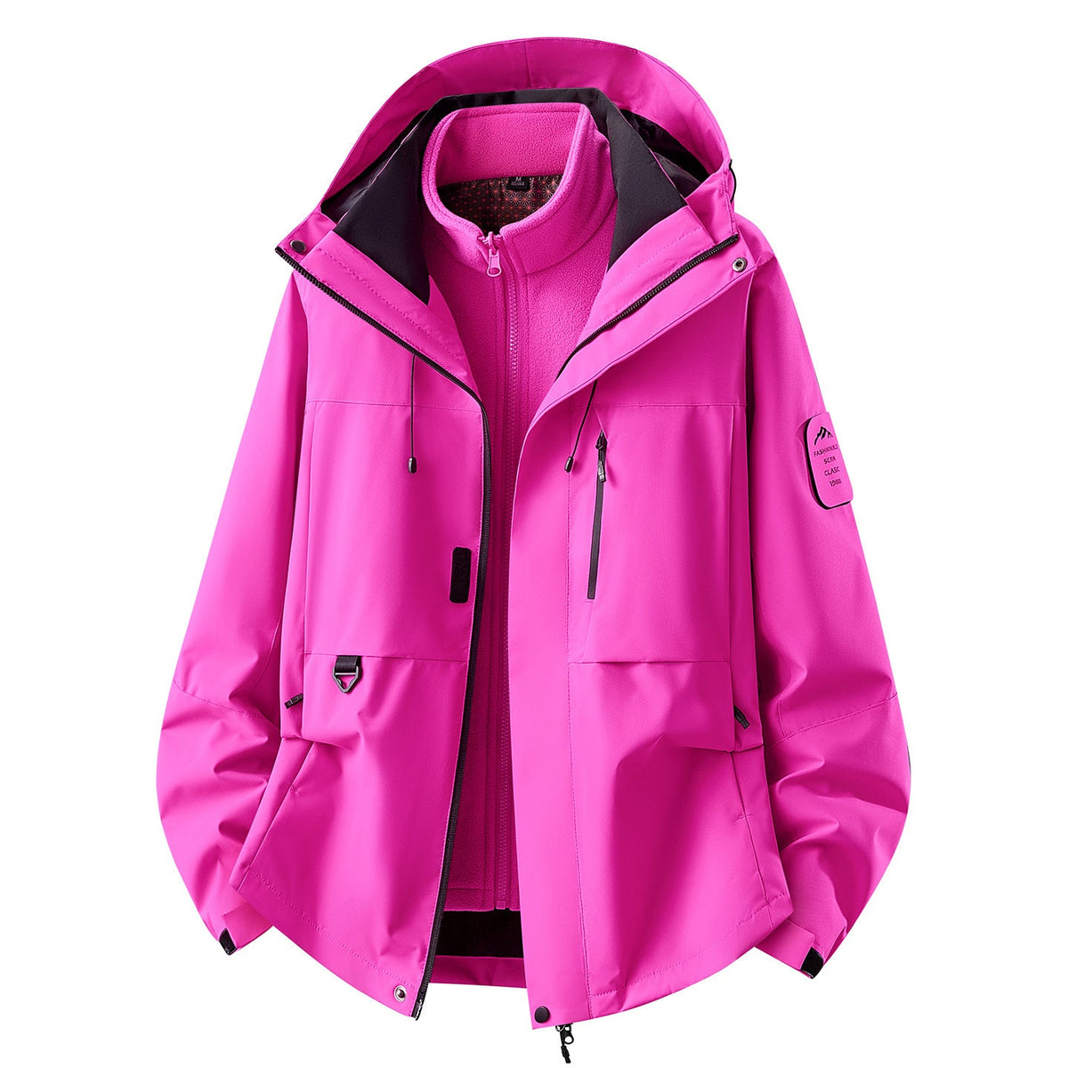 Women's Functional Outdoor Jacket with Pockets