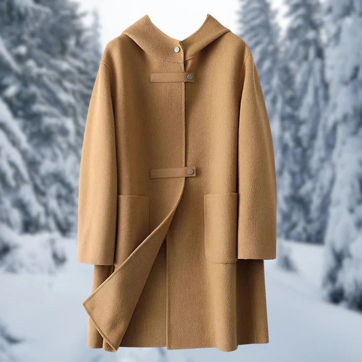 Women's Hooded Warm Knit Coat