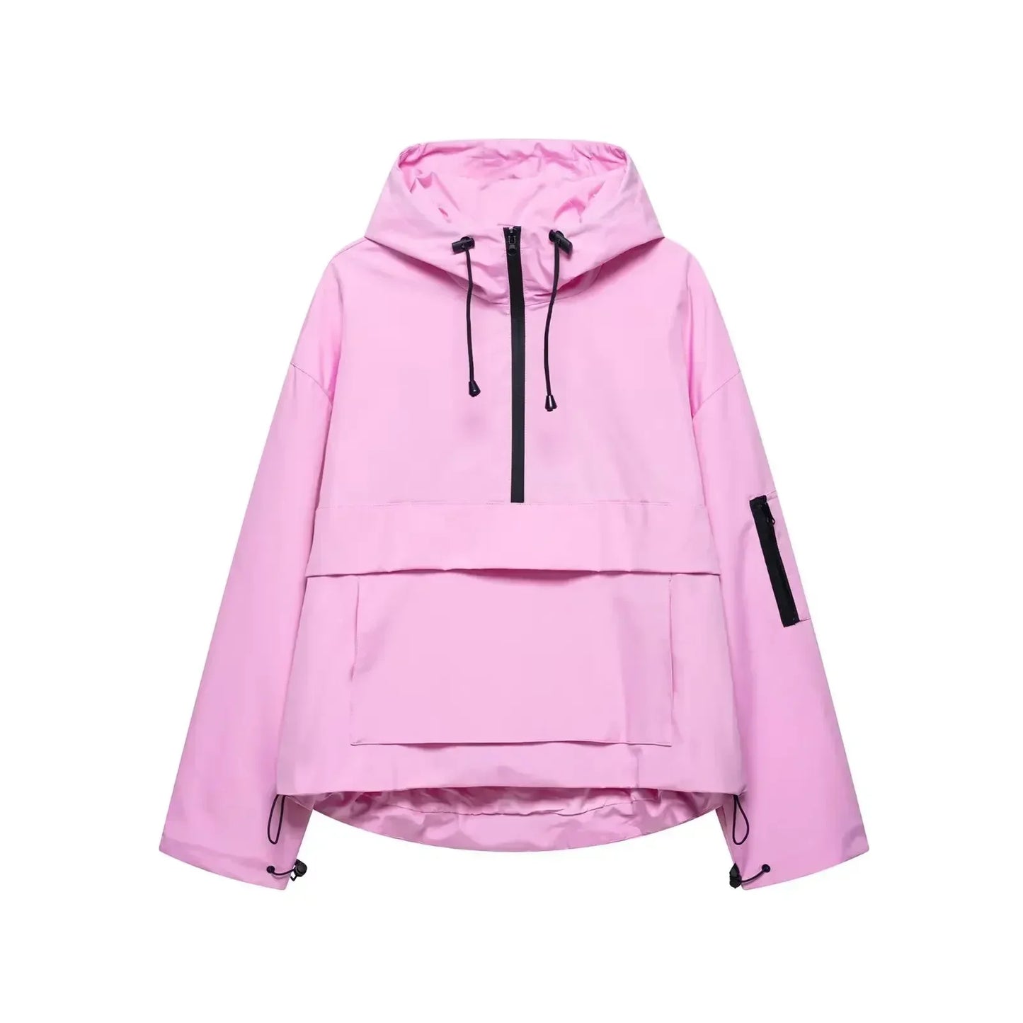 Women's Minimalist Hooded Winter Ski Jacket